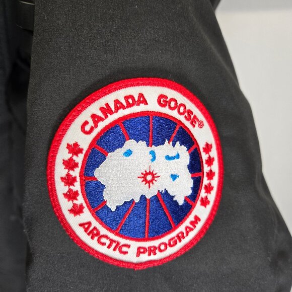 Canada Goose October's Very Own Men's Parka Jacket Black - Size XS (400MOV) - Picture 5 of 13